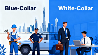 Skilled blue- and white-collar professionals collaborating in the UAE